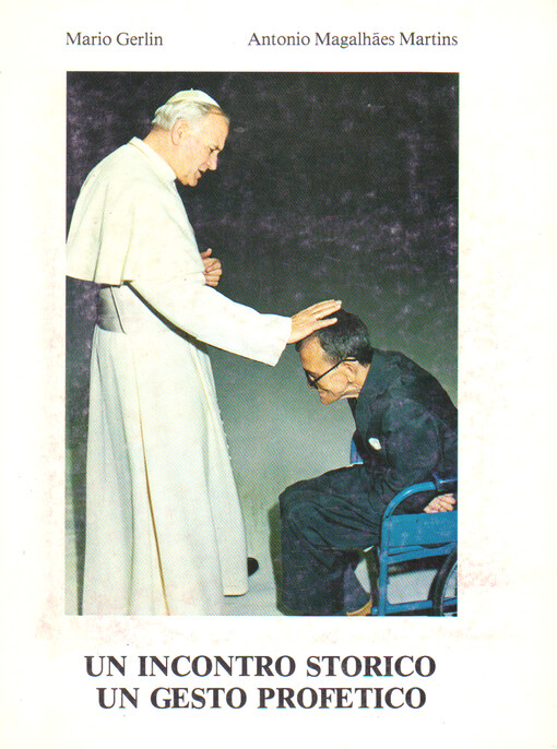 Un incontro storico un gesto profetico