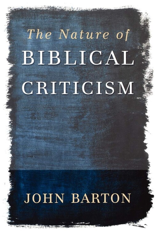 The nature of biblical criticism