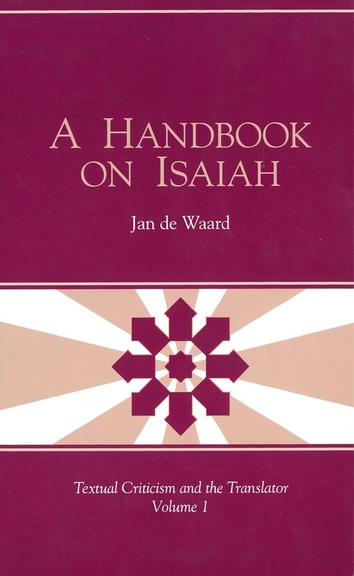 A handbook on Isaiah
