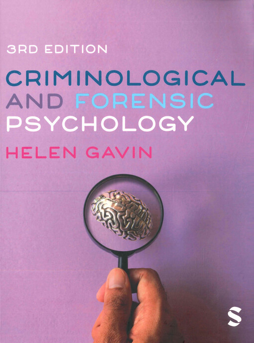 Criminological and forensic psychology