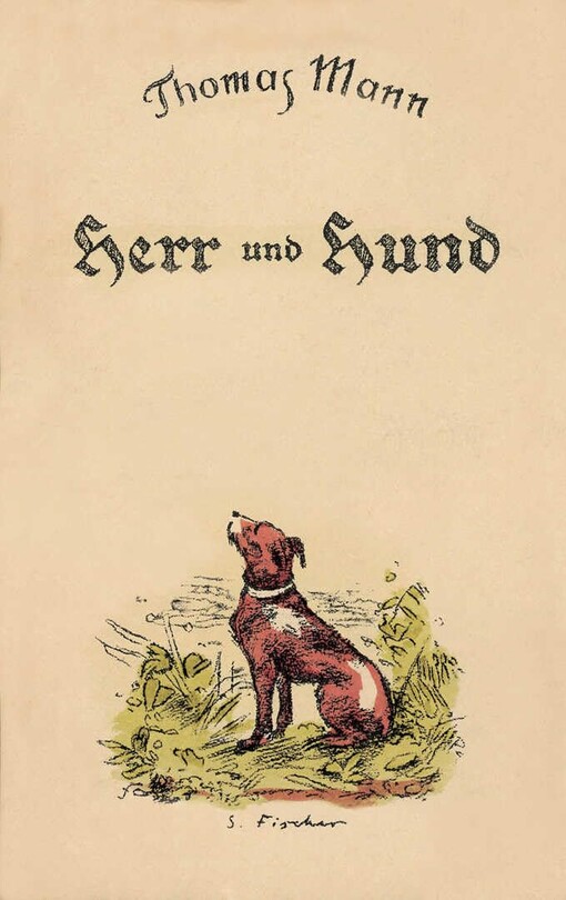 Herr und Hund :ein Idyll