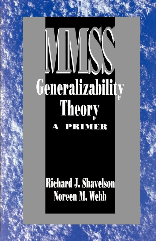 Generalizability theory :a primer