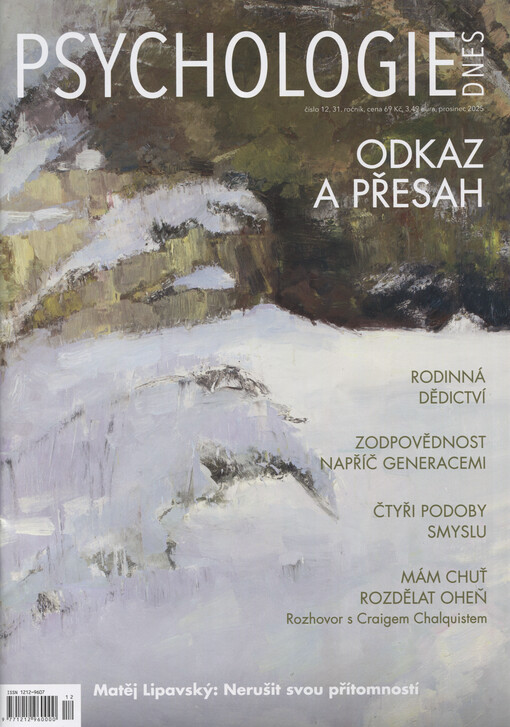 Psychologie dnes : časopis pro moderní psychologii