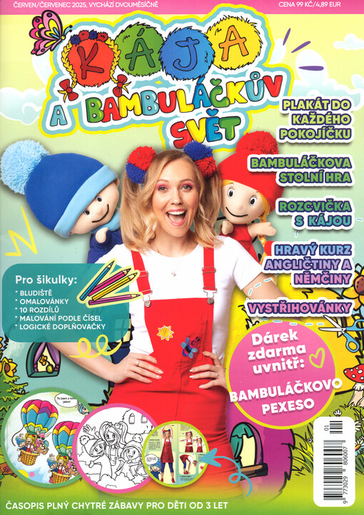 Kája a Bambuláčkův svět : časopis plný chytré zábavy pro děti od 3 let