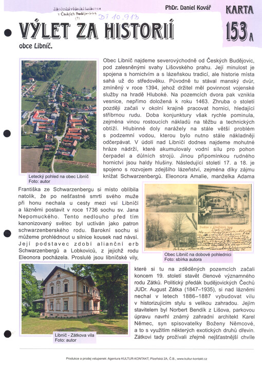 Výlet za historií obce Libníč