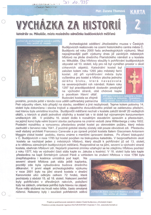 Vycházka za historií katedrály sv. Mikuláše, místa posledního odpočinku budějovických měšťanů