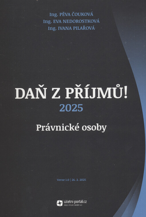 Daň z příjmů! 2025 : právnické osoby