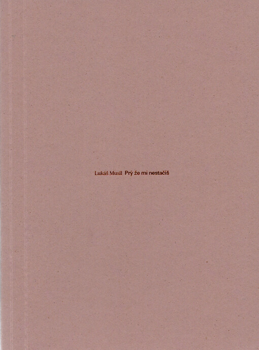 Prý že mi nestačíš