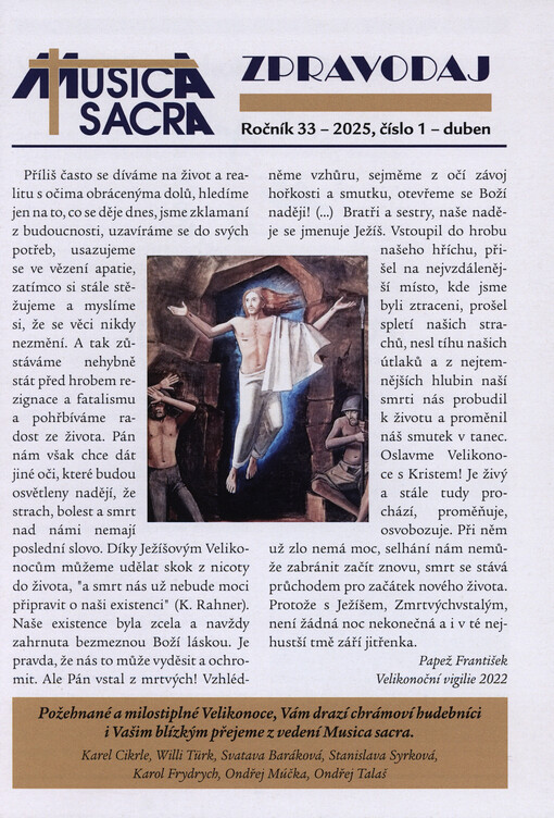 Musica Sacra : zpravodaj.