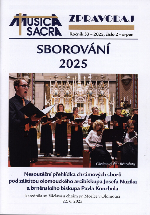 Musica Sacra : zpravodaj.