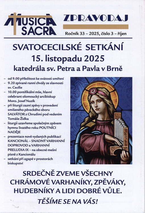 Musica Sacra : zpravodaj.