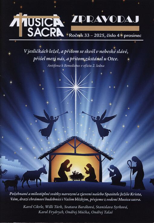 Musica Sacra : zpravodaj.