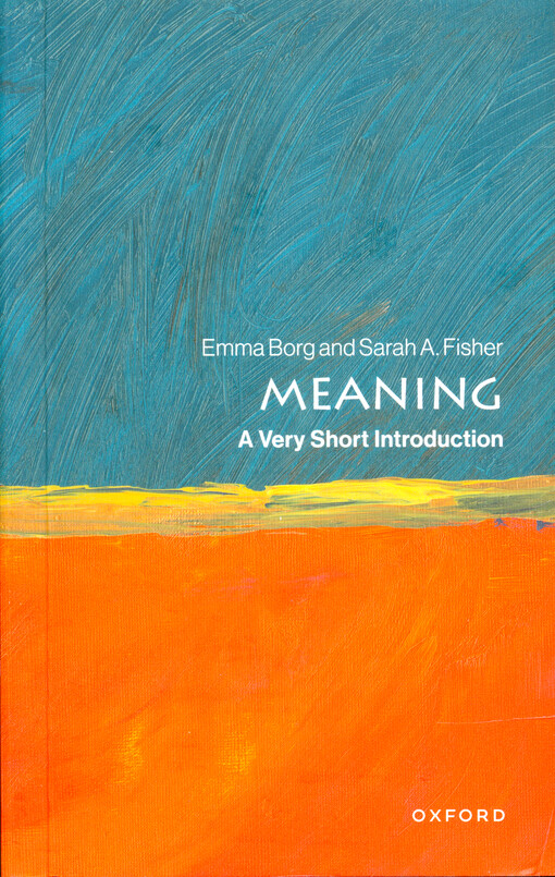 Meaning : a very short introduction