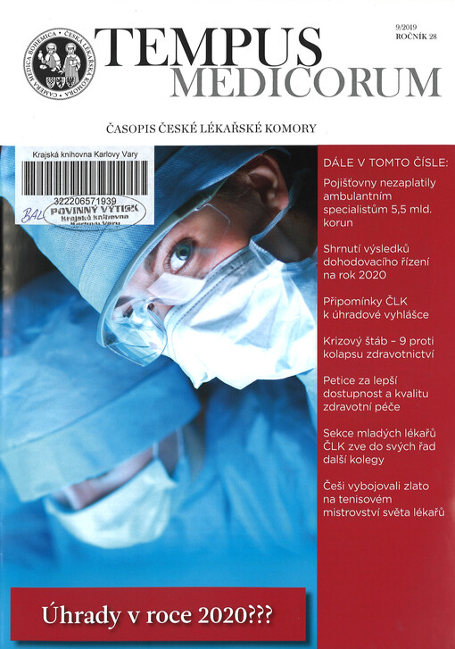 Tempus medicorum : časopis České lékařské komory