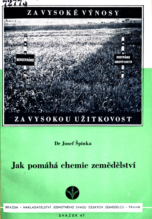 Jak pomáhá chemie zemědělství