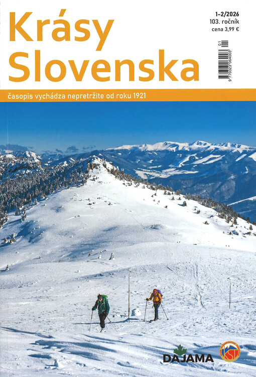 Krásy Slovenska : obrázkový časopis venovaný propagácii prírodných krás a zaujímavosti Slovenska, cestovného ruchu, turistike, horolezectvu, jaskyniarstvu, ochrane prirody a národopisu