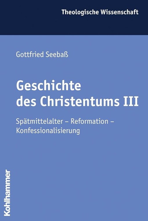 Geschichte des Christentums 3