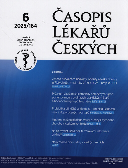 Časopis lékařů českých