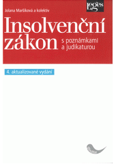 Insolvenční zákon : s poznámkami a judikaturou  (odkaz v elektronickém katalogu)