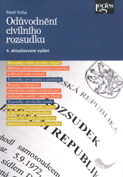 Odůvodnění civilního rozsudku