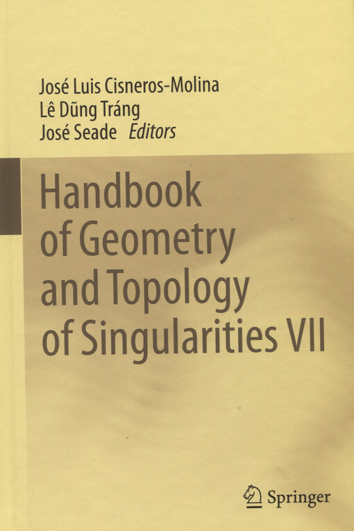 Handbook of geometry and topology singularities VII