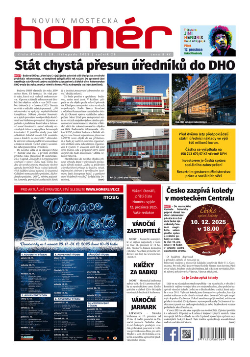 Homér : týdeník Mostecka