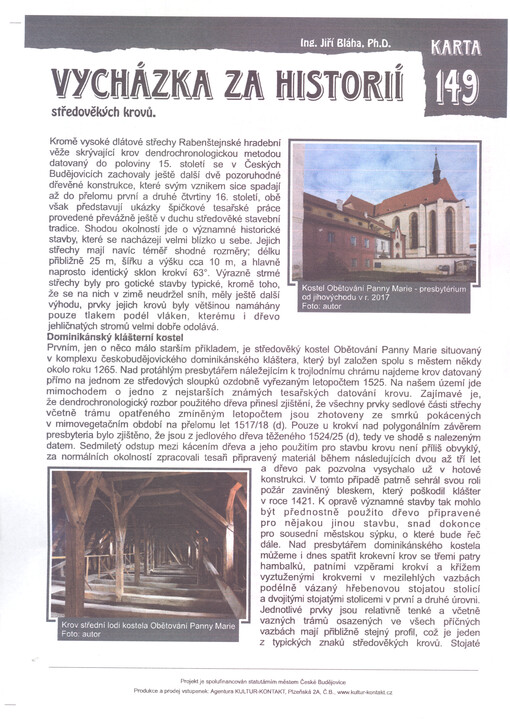 Vycházka za historií středověkých krovů