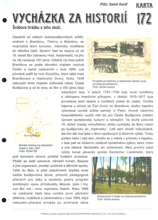 Vycházka za historií Švábova Hrádku a jeho okolí