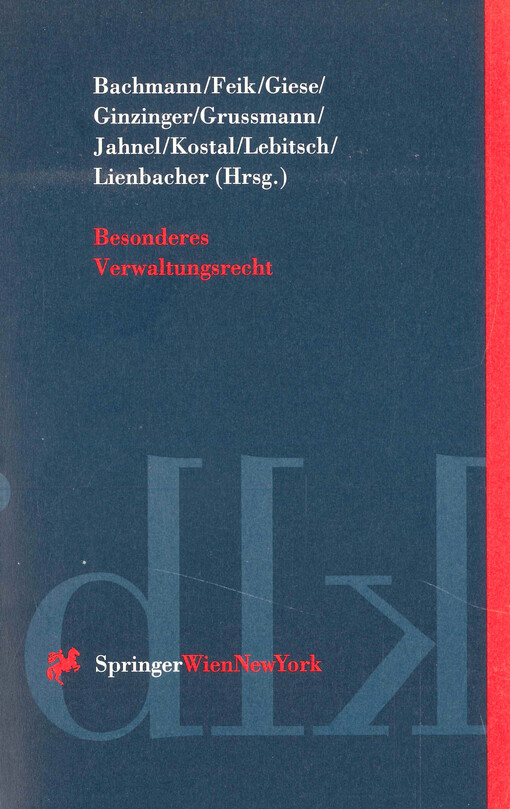 Besonderes Verwaltungsrecht