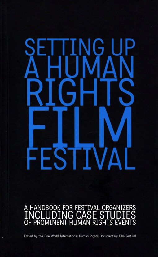 Setting up a human rights film festival
