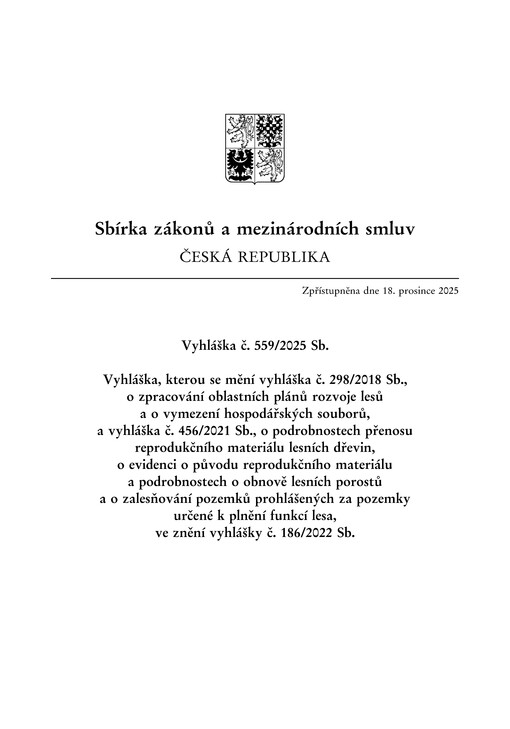 Sbírka zákonů a mezinárodních smluv : Česká republika