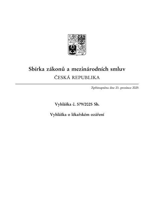 Sbírka zákonů a mezinárodních smluv : Česká republika