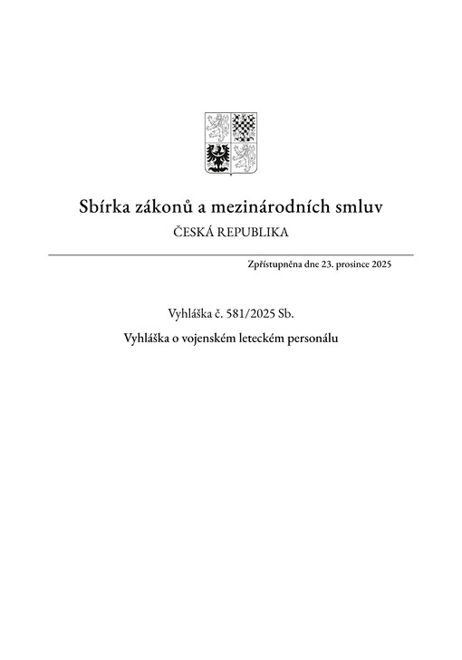 Sbírka zákonů a mezinárodních smluv : Česká republika