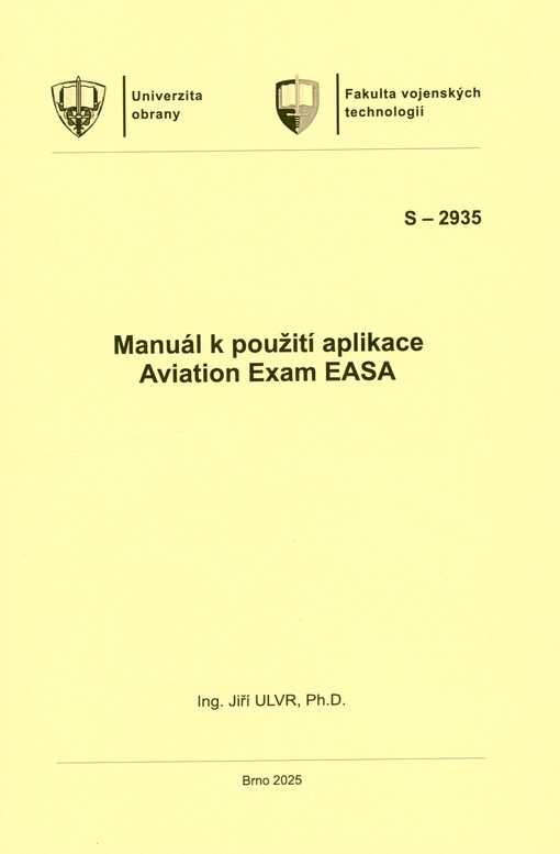 Manuál k použití aplikace Aviation Exam EASA