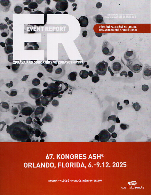 67. Kongres ASH Orlando, Florida, 6.9.12.2025 : novinky v léčbě mnohočetného myelomu