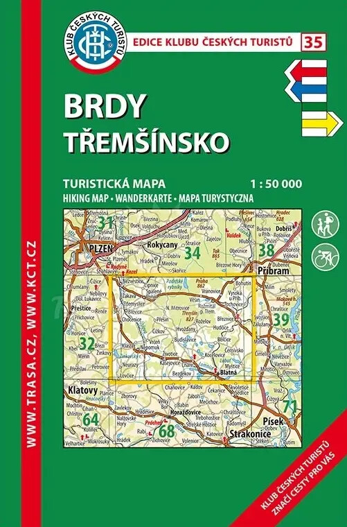Brdy a Třemšínskoturistická mapa : 1:50 000
