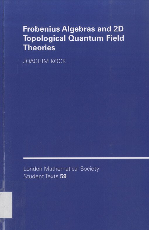 Frobenius algebras and 2D topological quantum field theories