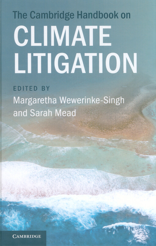 The Cambridge handbook on climate litigation