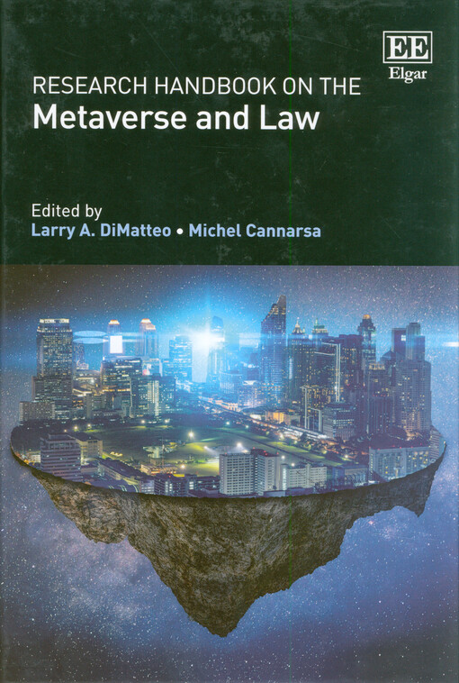 Research handbook on the metaverse and law