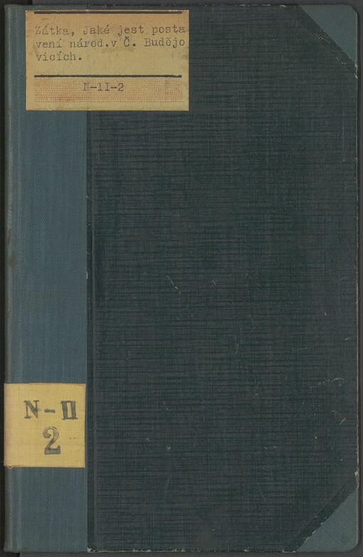 Jaké jest postavení naší národnosti v Budějovicích a kterými prostředky možno je zlepšiti?