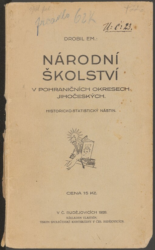 Národní školství v pohraničních okresech jihočeských: historicko-statistický nástin