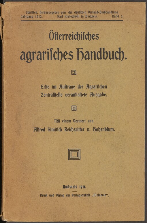Österreichisches agrarisches Handbuch