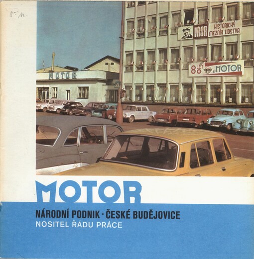 Motor, národní podnik, nositel Řádu práce, České Budějovice