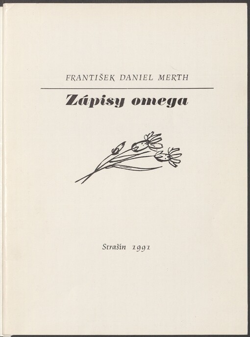 Zápisy omega