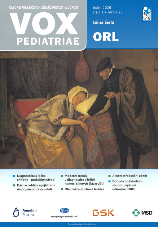 Vox pediatriae : časopis praktických dětských lékařů