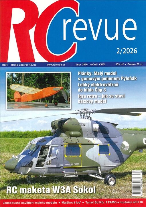 RC revue : nezávislý modelářský měsíčník