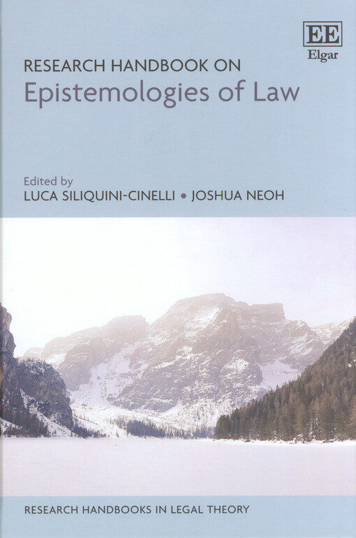 Research handbook on epistemologies of law