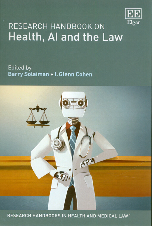 Research handbook on health, AI and the law