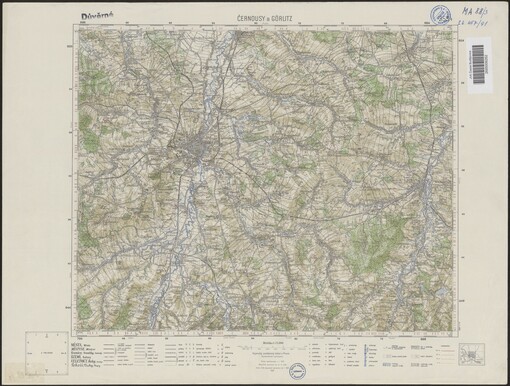 Černousy a Görlitz. 3554