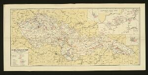 Zwei Wirtschafts- und Industriekarten der Čechoslovakischen Republik